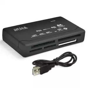 6 in 1 Muti Memory Card Reader USB 2.0 External SD Mini Micro M2 MMC XD CF MS