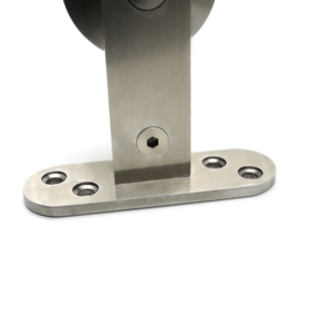 CTL-712 thép không gỉ và phòng tắm bằng gỗ kính cửa trượt treo bánh xe đặt nhà sản xuất cung cấp cho khách sạn ứng dụng - Product Image 6