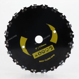 หัวตัดหญ้าแบบโซ่ 20 ฟัน ขนาด 9 นิ้ว ใบมีดหยัก อะไหล่เครื่องตัดหญ้า - Product Image 4