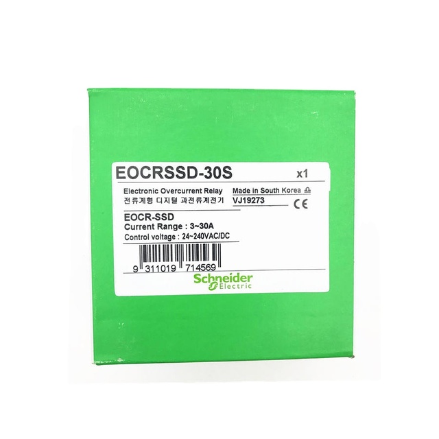 Plc for Eocr Ssd 30s Electronic Over Current Relay Eocrssd-30s