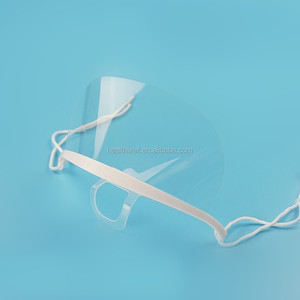 Profession eller Anti-Fog-Gesichts mund für Restaurant Hotel personal Transparente Sanitär abdeckung Spuck schutz Atemschutz maske - Product Image 5