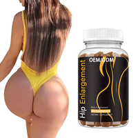 Gummies d'augmentation des fesses et des hanches, supplément stimulant pour l'élargissement des fesses, fabrication OEM/ODM