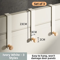Porte-manteau mural en acier au carbone robuste sans perçage, à fixation directe usine, pour chambre et entrée, vente en gros