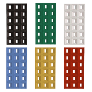 Pannello Murale Moderno in <span class=keywords><strong>Pietra</strong></span> PU a Doppia Faccia, Blocco Quadrato Cavo a 9 Griglie, Durevole e Decorativo per Interni - Product Image 2
