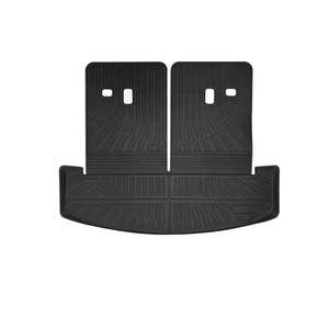 Alfombrillas para <span class=keywords><strong>todo</strong></span> tipo de clima para 2021-2023 2024 Hyundai <span class=keywords><strong>Santa</strong></span> <span class=keywords><strong>fe</strong></span> 3D TPE Rubber Liners 3PCS - Product Image 3