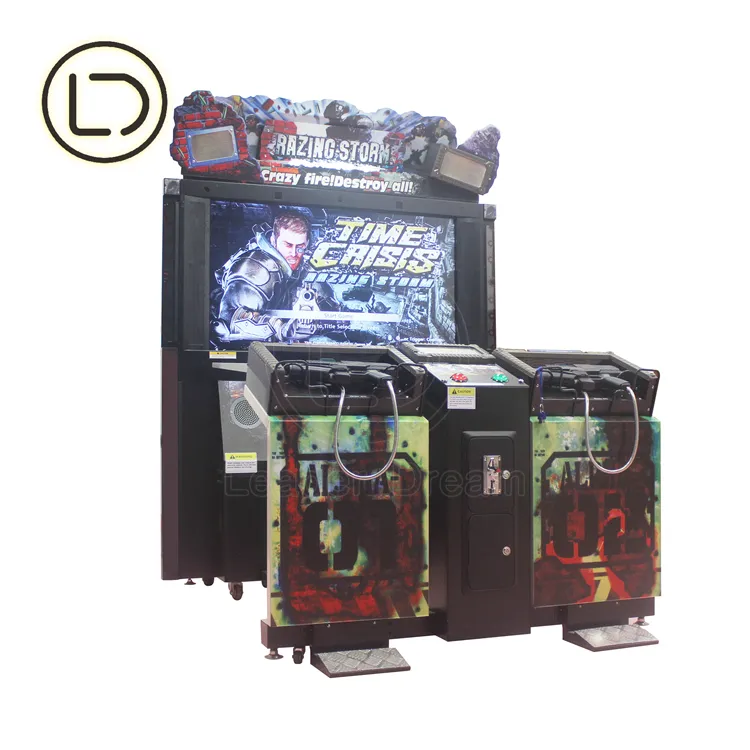 Leaderdream Amusementssimulator Daizustar Vernietigde Dubbelgeweer Videogame Muntbediende Elektronische Arcade-Verwoestende Storm