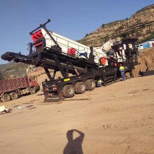Mini concasseur de pierres à marteau Portable Diesel Rock Gold Quarry New Condition Jaw Crusher pour le prix de la construction minière - Product Image 1