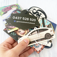 Désodorisants en papier pour voiture en gros à faible minimum de commande, flacons de parfum, personnalisez votre logo