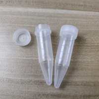 Tube à centrifuger blanc jetable de haute qualité pour laboratoire médical, fond conique, gradué, 15 ml