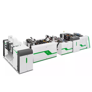 عالية السرعة مزدوجة خط التلقائي coreless المتداول القمامة ماكينة صناعة الأكياس (مع وضع العلامات) - Product Image 1