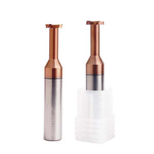 Jeekvisen Fraise à fente en T personnalisée Fraises à extrémité carrée pour acier au carbure de tungstène avec revêtement (mode ALTIN et CNC) - Product Image 6