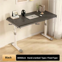 Bureau en métal à hauteur réglable multifonctionnel pour la maison, l'étude des enfants, l'utilisation par les étudiants et comme table de chevet