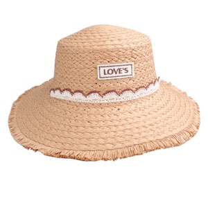 Sombrero de Paja Flexible de Ala Ancha con Protección Solar para Mujer, Estilo Playa, 2024 - Product Image 5