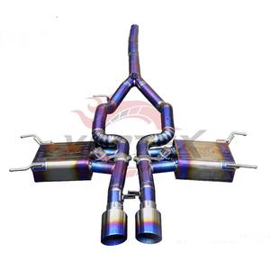 Vortex Titanium Catback Exhaust System for Jaguar F-Type 2.0T High Performance Direct Fit - Product Image 1