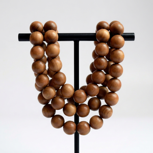 Wood-carving-<b>rosary</b>-beads/loose-necklace-bead/round-beads - Product Image 1