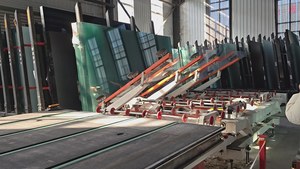 מכונת חיתוך זכוכית כפולה אוטומטית CNC, הספק 11 קילוואט, מתח 380 וולט, מנוע קל לתפעול, רכיבי ליבה לייצור זכוכית - Product Image 4