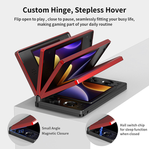 Consoles de jeux vidéo RG <span class=keywords><strong>DS</strong></span> RK3568 Android 14 Écran IPS <span class=keywords><strong>4</strong></span>,0 pouces Housse rabattable Portable 128 Go WiFi Nouveauté 2026 - Product Image 2