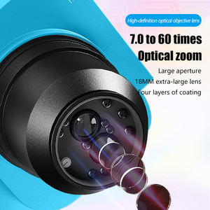 Maant R60ตาท้องฟ้ากล้องจุลทรรศน์สามตาพร้อม7-60X ซูม0.7X 6.0X เลนส์วัตถุประสงค์สำหรับการตรวจสอบในอุตสาหกรรม pcd/sm/<span class=keywords><strong>bga</strong></span> - Product Image 4