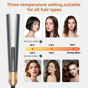 <span class=keywords><strong>Plancha</strong></span> à cheveux professionnelle OEM personnalisée 3-en-1, lisseur et coiffeur à air chaud pour cheveux humides et secs, <span class=keywords><strong>prix</strong></span> de gros - Product Image 6
