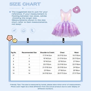 Vestido de Ballet con Lentejuelas para Niñas, con Scrunchie, Vestido de Tul sin Mangas para Fiesta, Traje de Ballet para Niñas, para Cumpleaños o Desfiles - Product Image 6