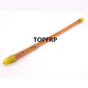 4mm Fish Tape Fiberglass Wire Cable <b>Rod</b> Pull Kit with Hook and Hole - Product Image 6