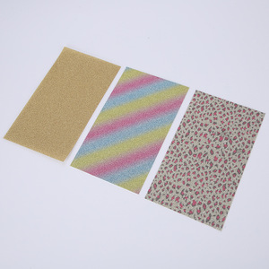 Ruban adhésif Fssen en PVC pour papier photo, 0,025-0,125 mm, largeur 1600 mm, imprimé léopard arc-en-ciel, auto-adhésif pour la publicité - Product Image 1