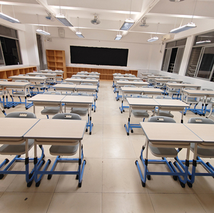 Bán Buôn Đồ Nội Thất Trường Học Cao Lớp Học Duy Nhất Trường Học Đặt Học Sinh Bàn Bàn Và Ghế Đặt Cho Học Sinh Tiểu Học - Product Image 4