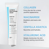 Crème hydratante ultime à la céramide, apaisante et hydratante pour le soin du visage