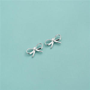 Colgantes de Lazo, Nuevo Diseño, Aleación Plateada, Dijes de Lazo para Fabricación de Joyas, Accesorios para Pulseras, Collares y Cadenas DIY - Product Image 4