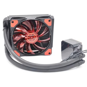 WellSunFan Ventilateur 12V sans balais à roulement fluide pour refroidissement de processeur, dissipateur thermique pour boîtier <span class=keywords><strong>d</strong></span>'ordinateur en cuivre et aluminium 38CFM - Product Image 1