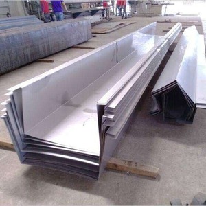 Chế tạo kim loại tùy chỉnh 201/304 thép không gỉ hình chữ U mái thoát nước máng xối - Product Image 2