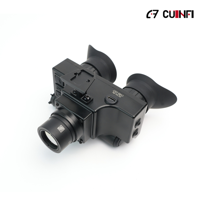 384X288 Resolution PVS7 Thermal Night Vision Goggles Hot Spot Tracking PIP Display IP67 Waterproof 2-4X Magnification 1500m