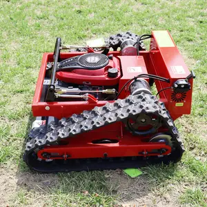 Cortacésped eléctrico con Control remoto para jardín, Robot con soplador de nieve