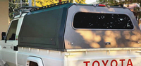 Accessoires Tout-Terrain Toit Rigide Arrière pour Pickup 4x4 Toyota Land Cruiser 79 Toit Amovible