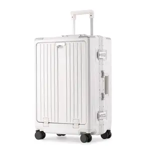 2024 Neue personalisierung modisches handgepäck-set freizeit-reisetasche koffer trolley gepäcktaschen mit 4 rädern