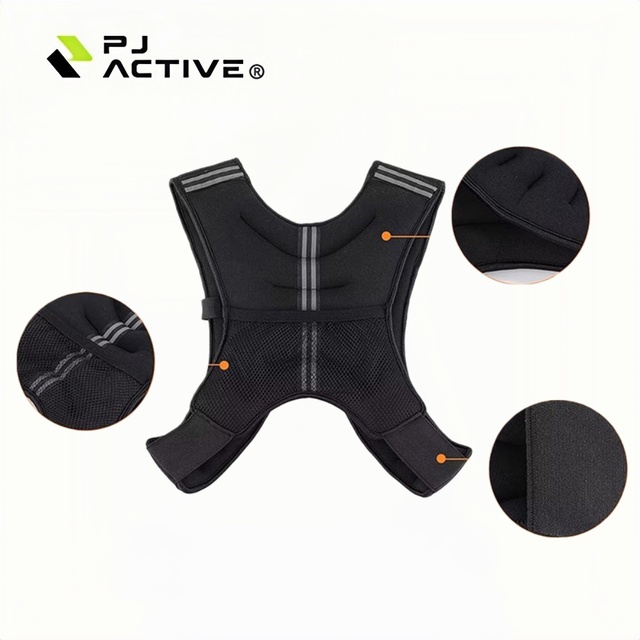 PINJIAN Body Weight Power Vest for Calisthenics Gymnastics Weightlifting Bodybuilding Equipment Sandbag Workout
