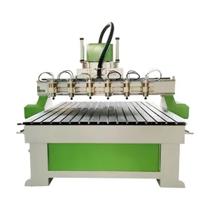 Reliable performance 1613 one tow six multi-head engraving machine engrave various fine patterns craft engraving