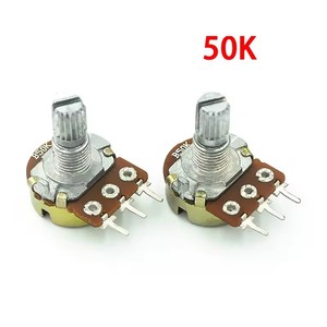 Wh148 3pin tuyến tính <span class=keywords><strong>taper</strong></span> ROTARY chiết điện Trở 1K-1M ohm phạm vi 15mm chiều dài điện tử mô-đun và bộ dụng cụ - Product Image 2