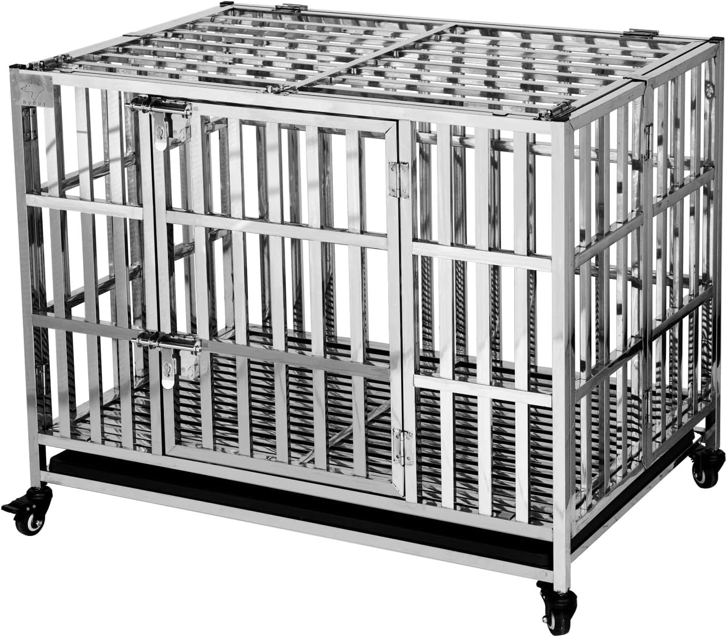 Wholesale Foldable Stainless Steel Dog Cage Safe & Durable