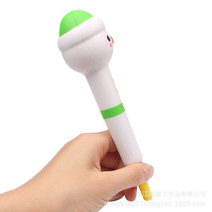 Funda para Bolígrafo de Espuma de Poliuretano con Diseño de Muñeco de Nieve Navideño, Regalo Sorpresa, Artículo de Papelería - Product Image 5