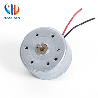 Moteur électrique DC micro RF300, petit moteur rond en carton de 24,4 mm pour appareils électroménagers