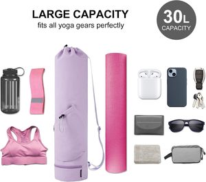 Échantillon gratuit, sacs de sport imperméables à compartiments, sacs de sport pour femme, poches de rangement humides et sèches, nouveau design, sacs de yoga - Product Image 3