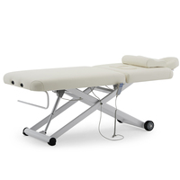 Table de massage électrique de haute qualité, rembourrée, esthétique, pour les soins esthétiques, les centres de spa, confortable, pour les soins de beauté et les massages