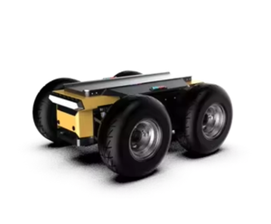 Base Móvil Robótica con Ruedas 4WD, Suspensión de Doble Horquilla, Neumático Sólido a Prueba de Explosiones, Batería de Iones de Litio de 48V, Sistema BMS - Product Image 1