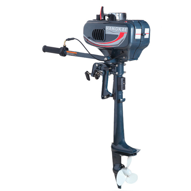HANGKAI Новое поступление 2 ходовые двигательные 3.5HP подвесной лодочный мотор