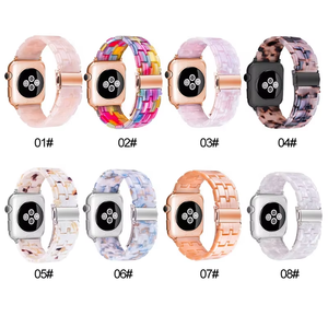 <span class=keywords><strong>Bracelet</strong></span> en résine de luxe pour <span class=keywords><strong>Apple</strong></span> <span class=keywords><strong>Watch</strong></span> Ultra 49mm 38 40mm 44 42mm <span class=keywords><strong>Bracelet</strong></span> en métal pour IWatch 8 7 6 5 4 <span class=keywords><strong>Se</strong></span> 3 2 1 41 - Product Image 2