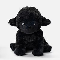 Bobova Baa Baa Sheep 25 cm, jouet en peluche super doux, rembourré en coton PP, fait à la main, unisexe, pour enfants, cadeau d'anniversaire