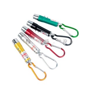 Mini lampe torche haute puissance 3-en-1, lumière laser, détecteur de billets infrarouge extérieur, lampe torche d'avertissement, instrument pédagogique - Product Image 1