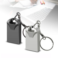 Clé USB authentique du fabricant, mini clé USB 128 Go avec porte-clés cadeau