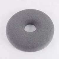 2026 Lustiges Rundes Donut-förmiges Ergonomisches Baumwoll-Memory-Foam-Kissen Komfortables Mehrfarbiges Kissen Dropshipping